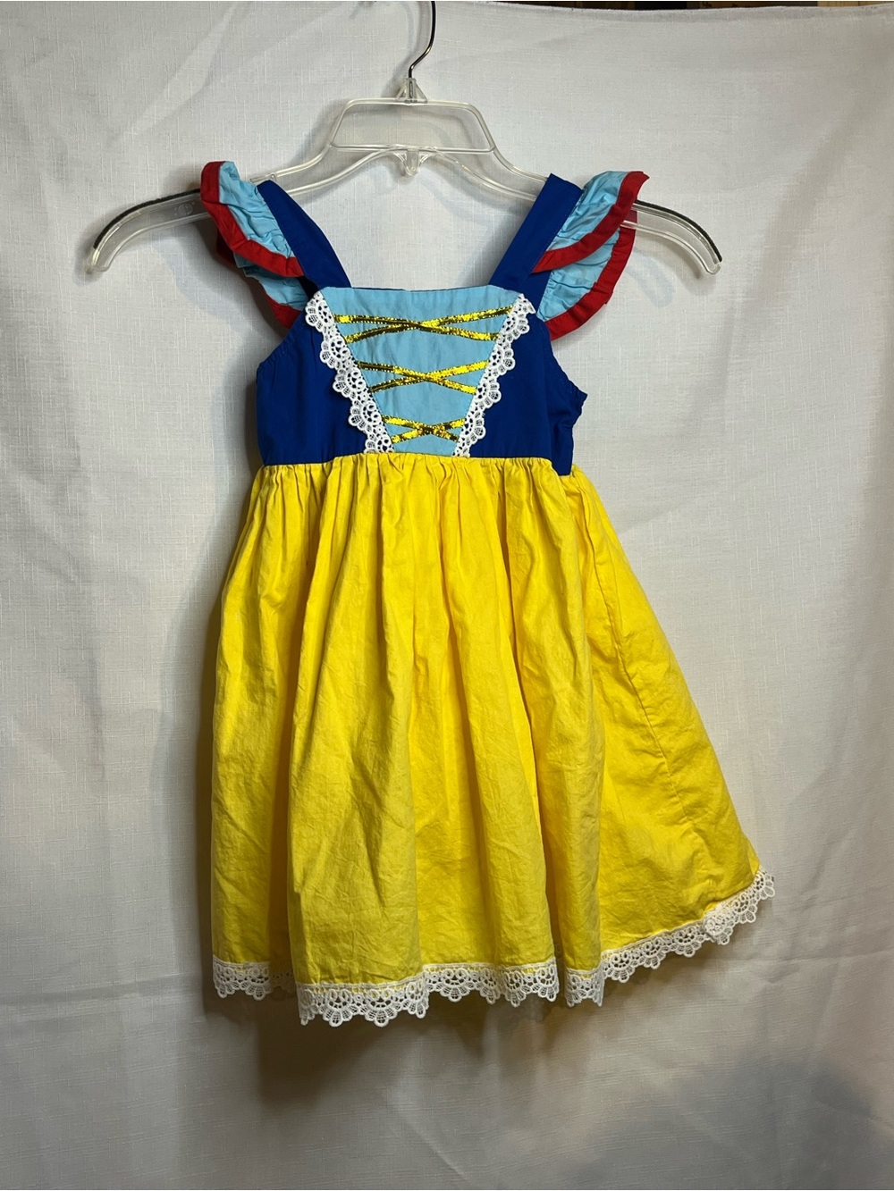 Blue & Yellow Princess Dress Costume for Kids “snowwhite”